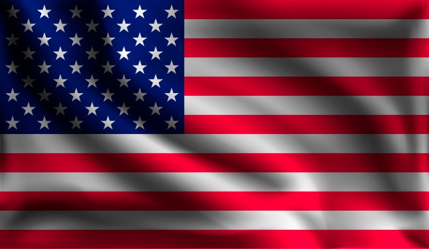 Usa flagge flagge von amerika winken 131573 54
