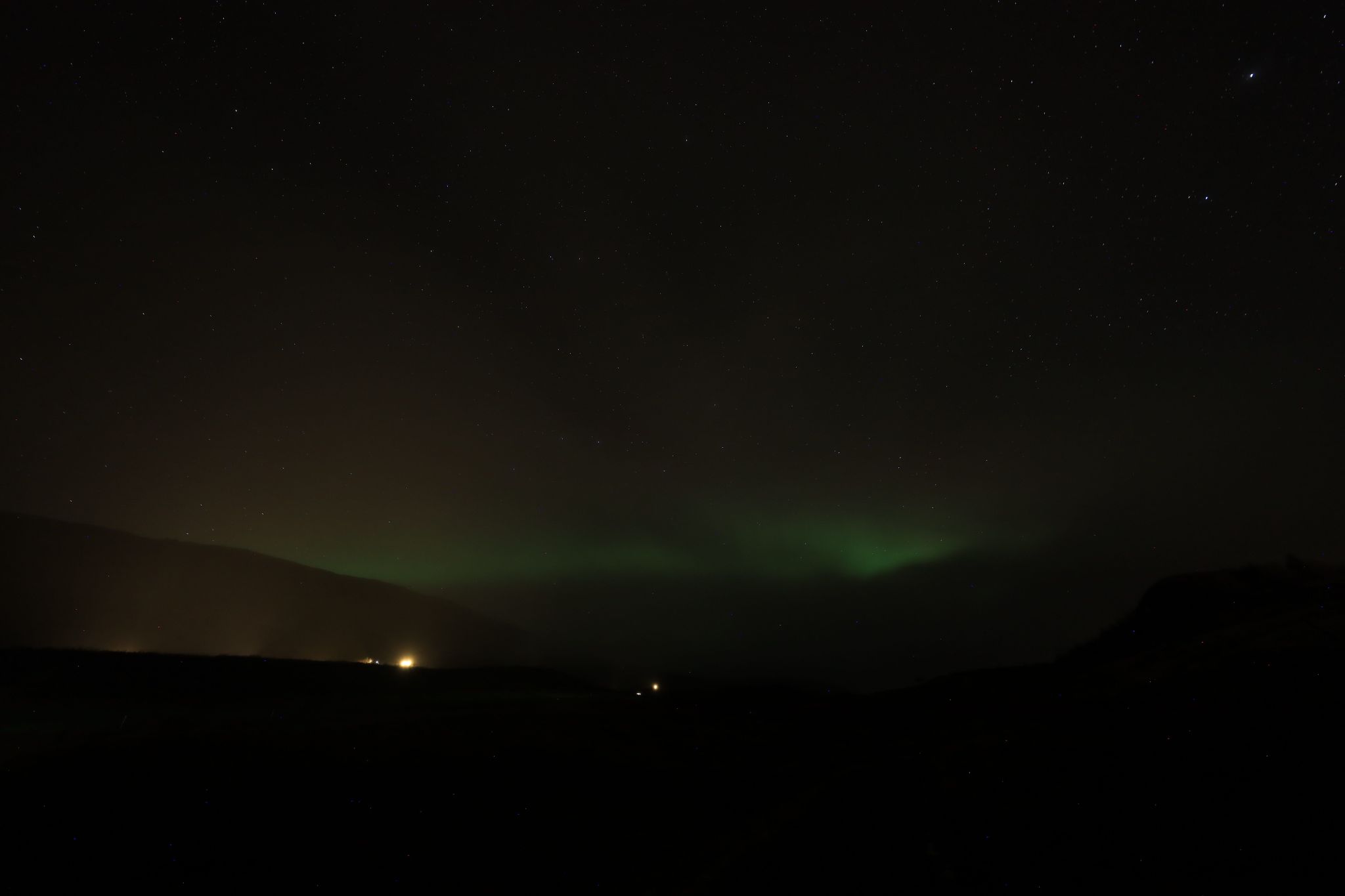 Northern Lights bei Selfoss